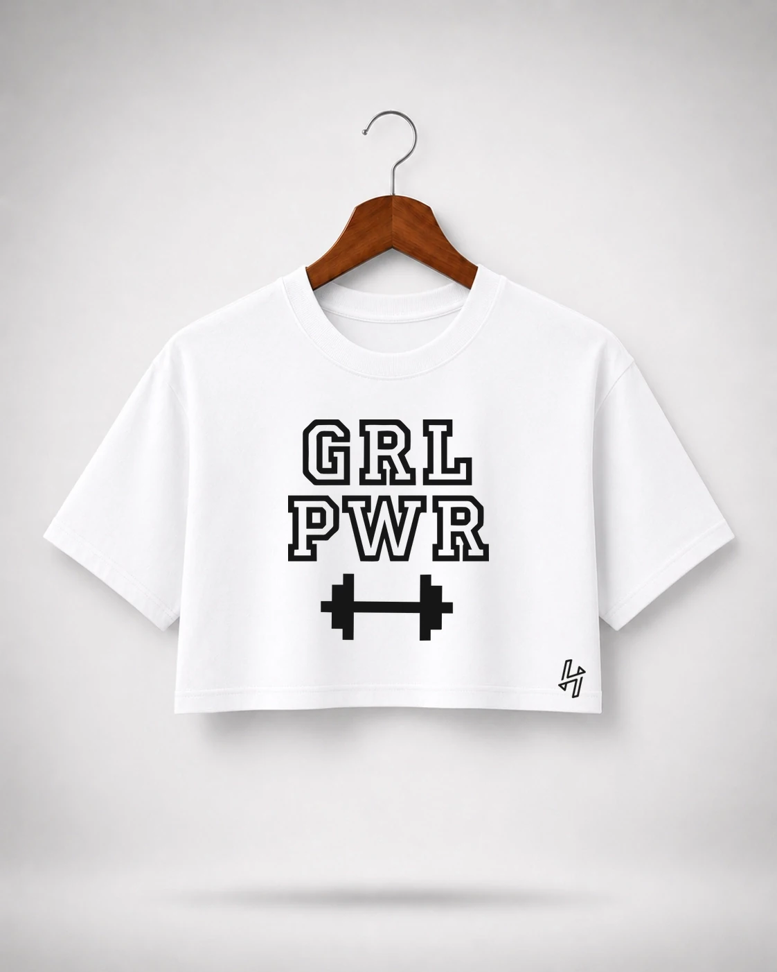 NYX — GRL PWR en Blanco, vista frontal